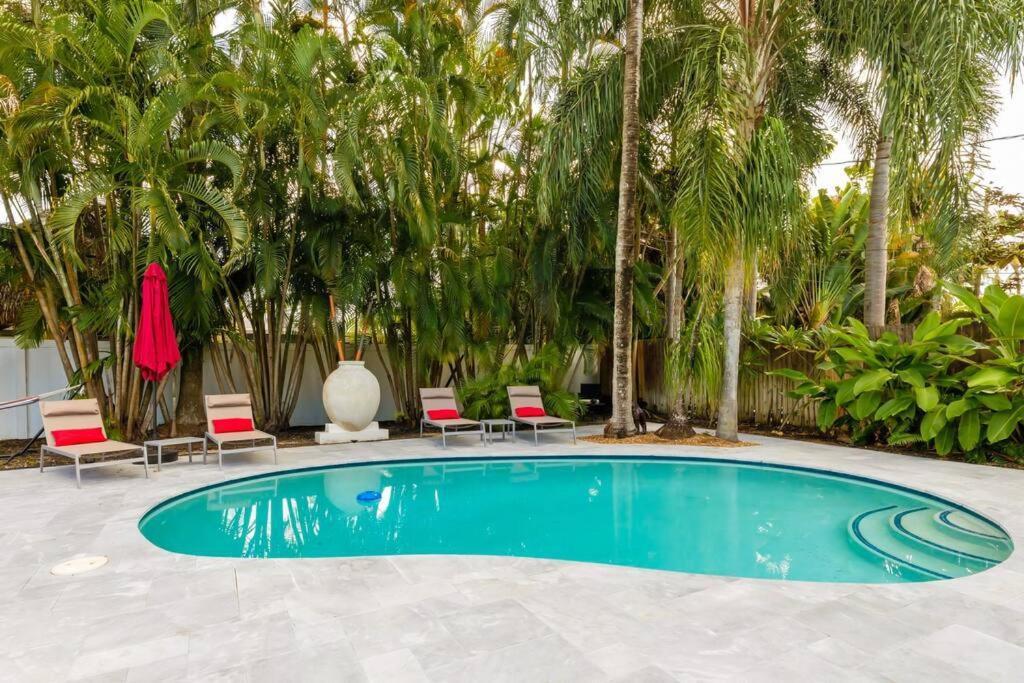 Private Oasis With Pool Near Beaches, Dining & Las Olas Fort Lauderdale Exterior foto