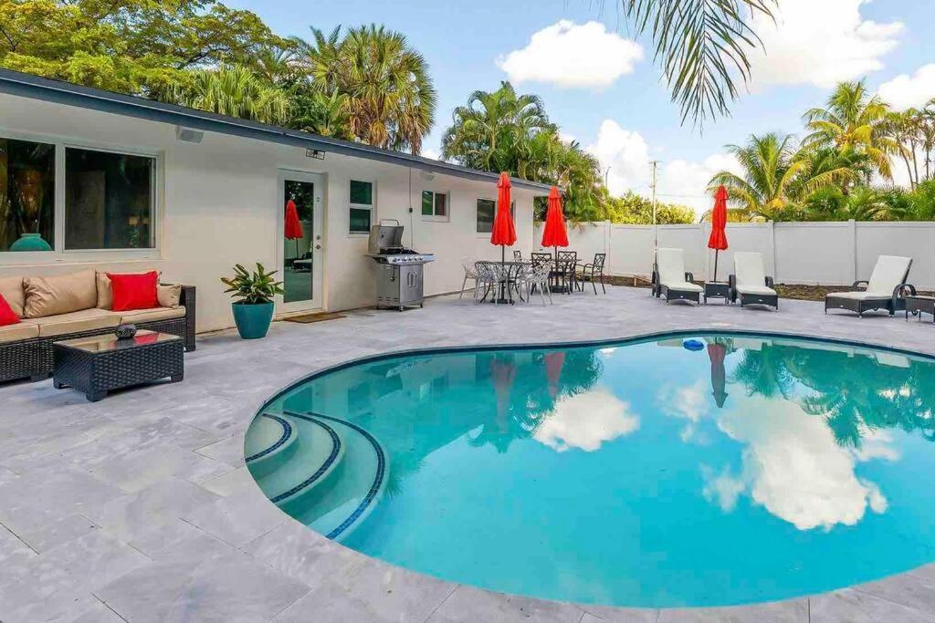Private Oasis With Pool Near Beaches, Dining & Las Olas Fort Lauderdale Exterior foto